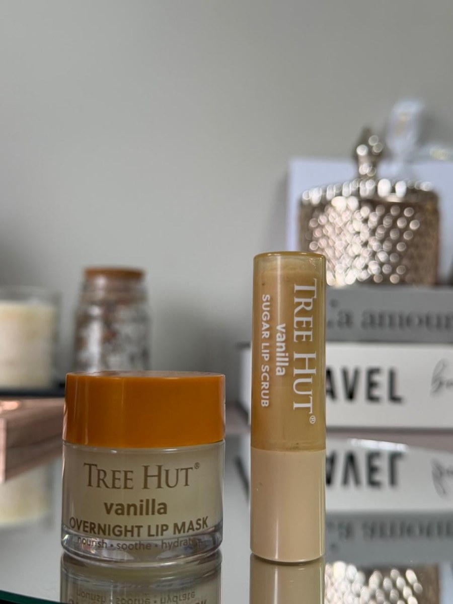 Máscara labial e esfoliante Tree Hut Vanilla
